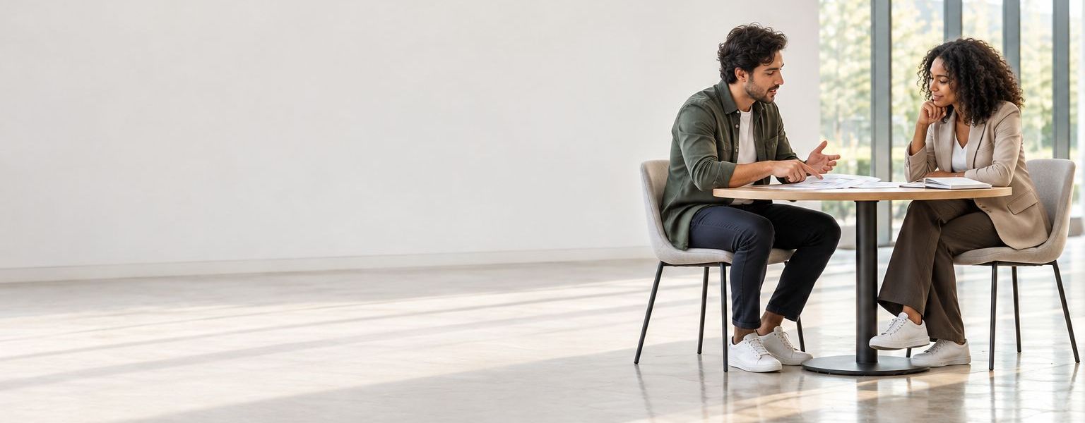 Devolutiva de assessment entre duas pessoas